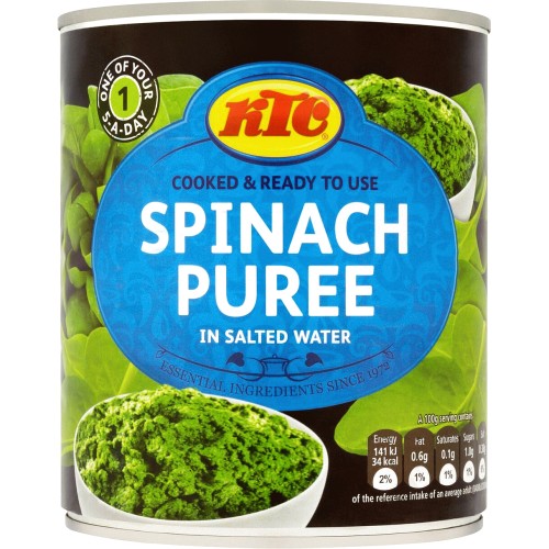 KTC Spinach Puree (in salted water) - 800g