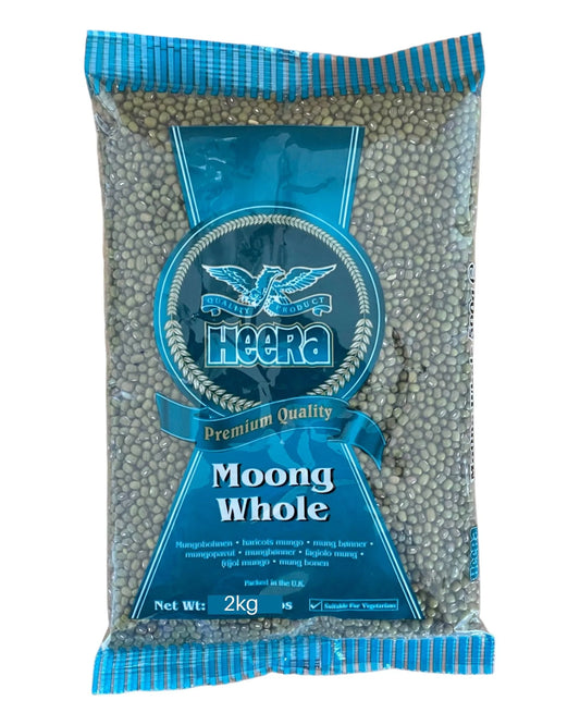 Moong Whole Beans 2KG | Heera