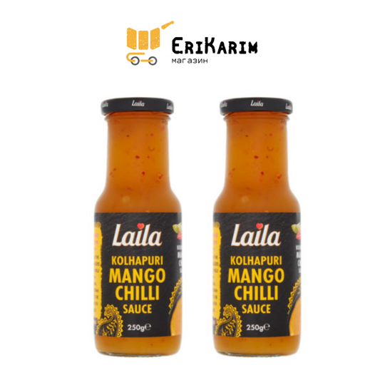 Laila Kolhapuri Mango Chilli Sauce 250g X 2