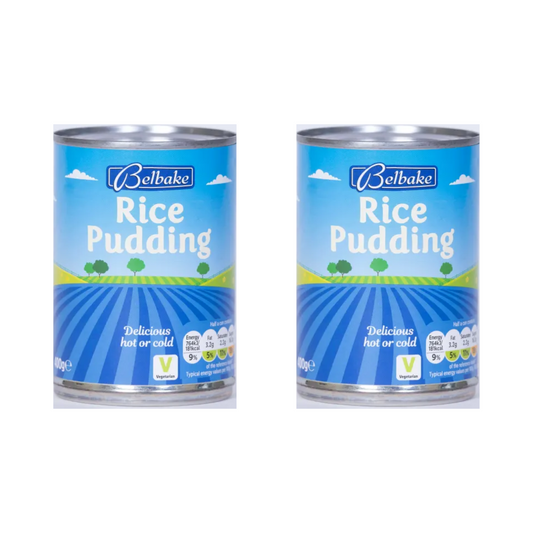 Creamed Rice Pudding 400g X 2 | Belbake