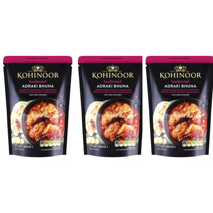 Kohinoor Ready Meals 300-375g x 3 Packs | Cooking Sauces | All Variety