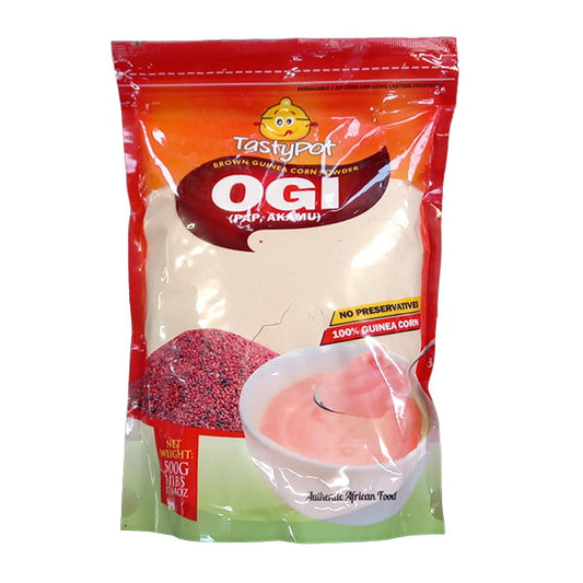 Brown Guinea Corn Powder Ogi Pap 500g Tastypot