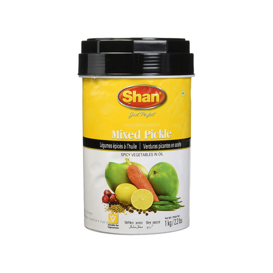 Shan Mixed Pickle (Spicy Vegetables In Oil) 1KG