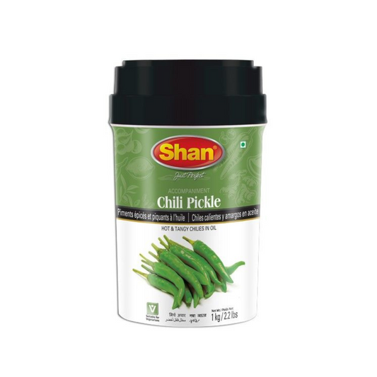 Shan Chilli Pickle (Hot & Tangy Chilies In Oil) 1KG