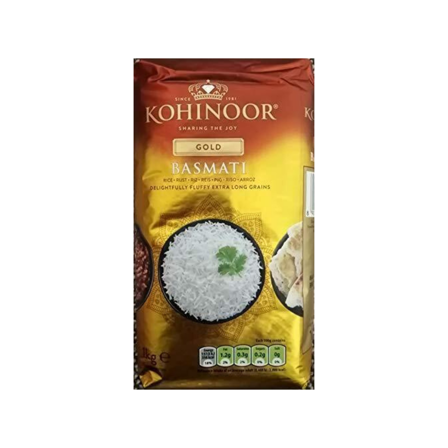 Kohinoor Basmati Gold Rice 2kg