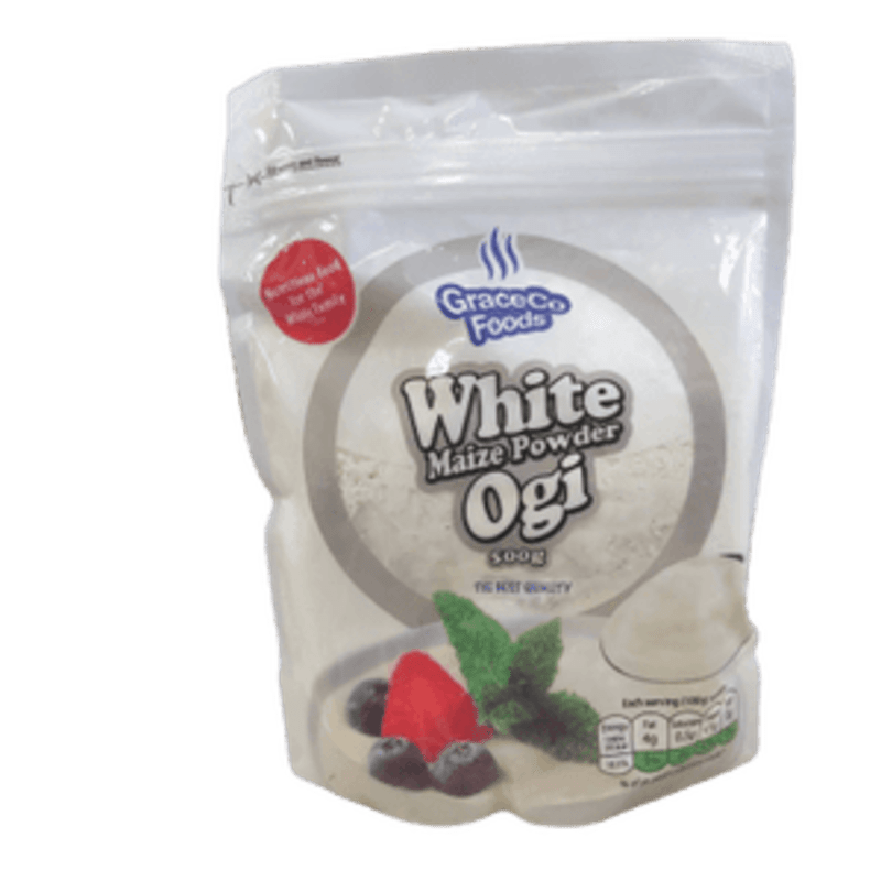 GRACE CO - OGI PAP AKAMU WHITE MAIZE POWDER - 500g