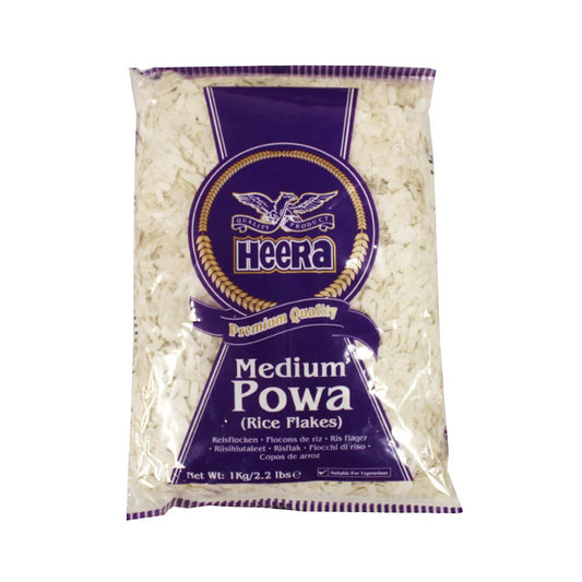 Medium Powa (Rice Flakes) 1KG | Heera