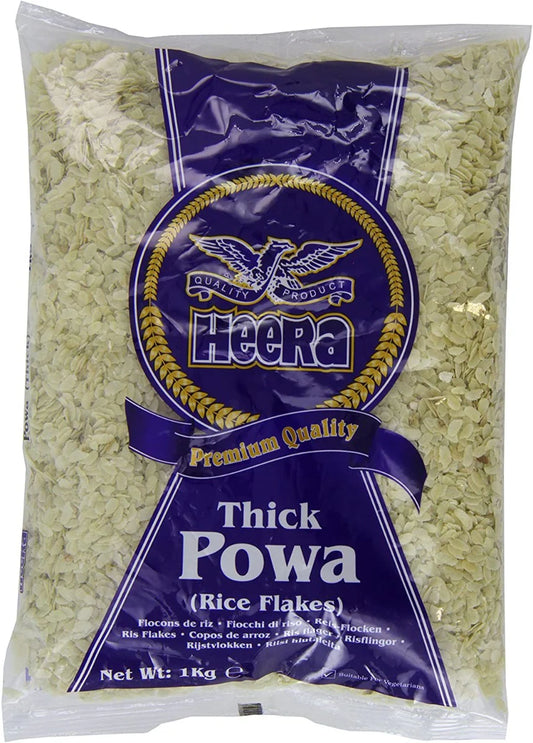 Thick Powa (Rice Flakes) 1KG | Heera