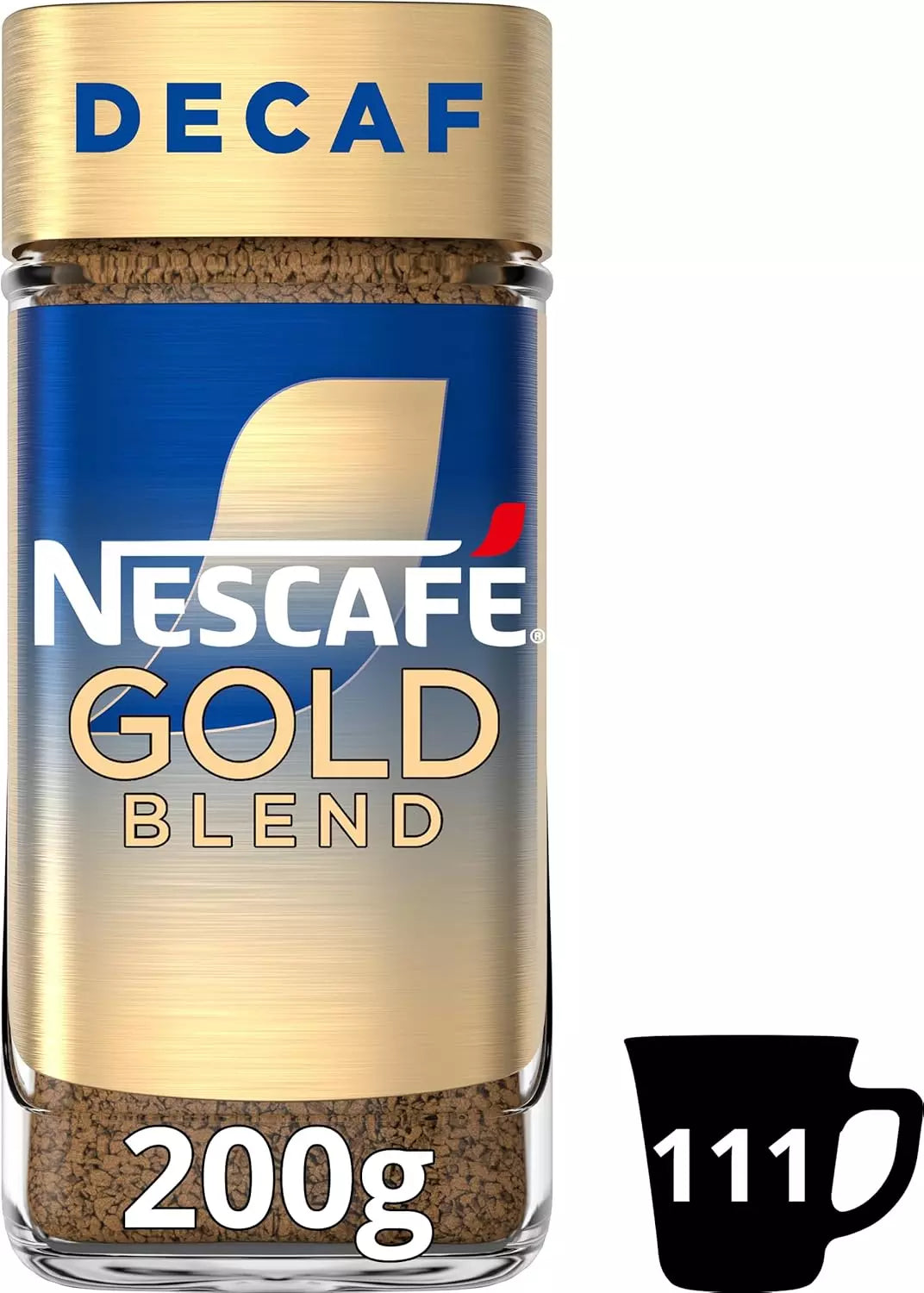 Nescafe Gold Blend Decaf Instant Coffee Premium Instant Coffee Gold Blend 200g