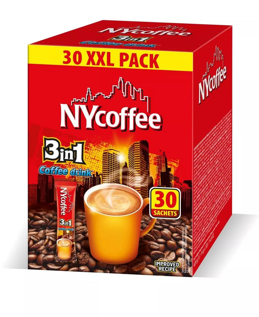 NY Coffee 3 in 1  Coffee Drink 30 Sachets