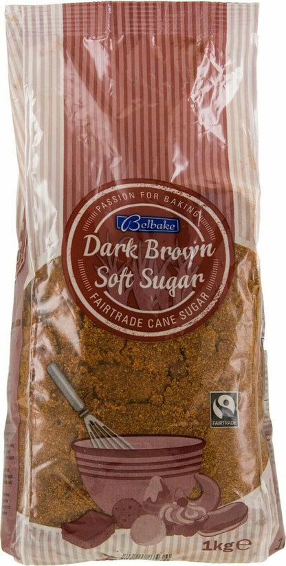 Dark Brown Soft Sugar 1 kg