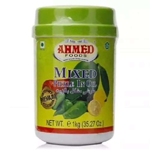 Mixed Pickle in Oil 1kg | Ahmed Foods