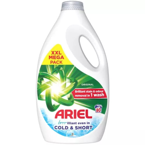 Ariel Laundry Detergent Liquid 2640ML Colour Protect - 80 Washes - Fast Delivery