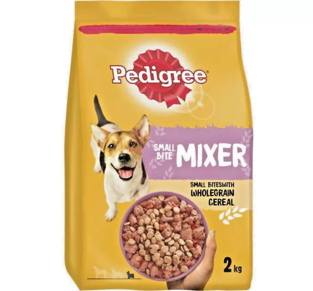 Pedigree Mixer Small Bite Original 2kg Tasty Mixer For Smaller Adult Dogs